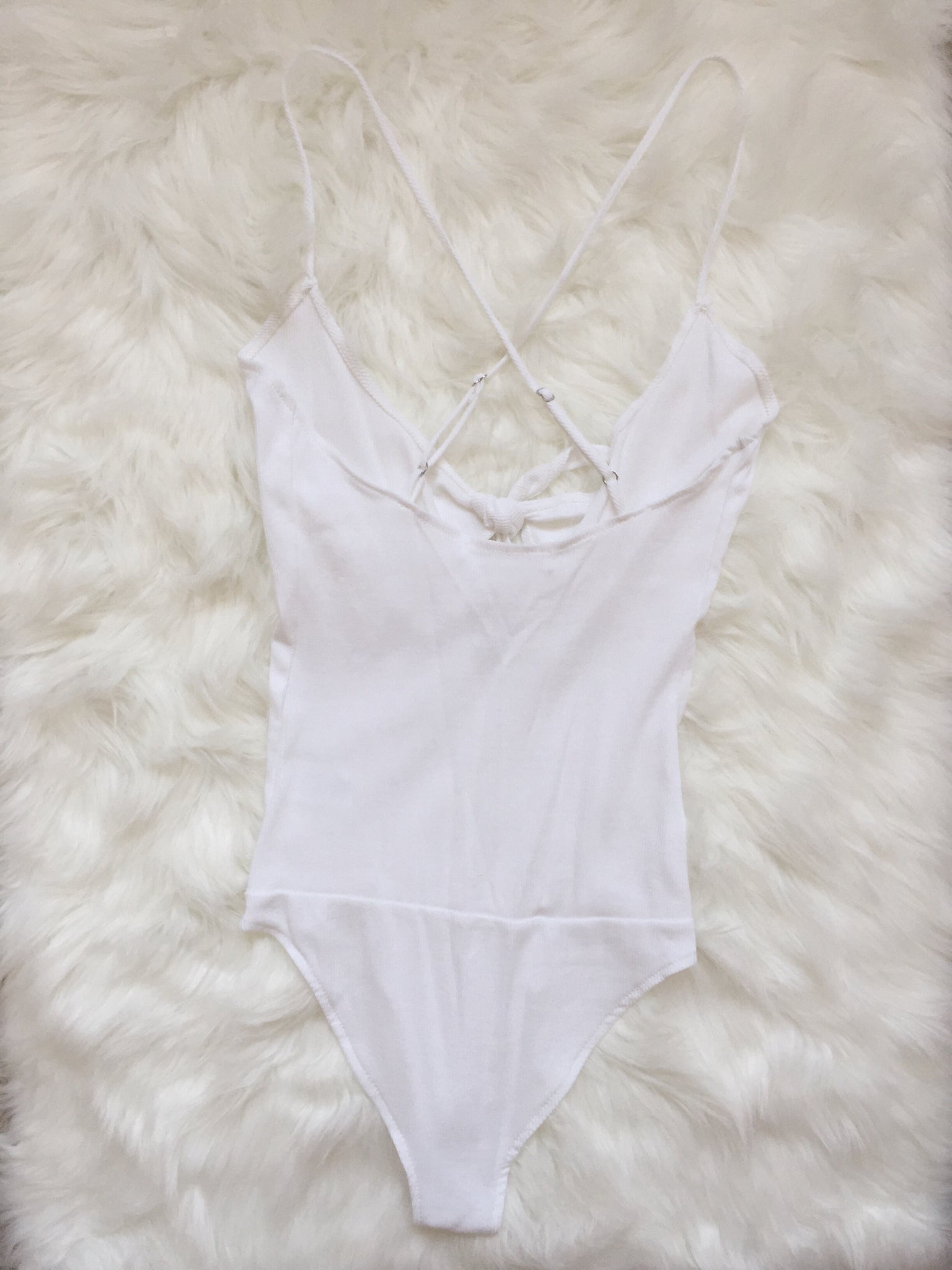 Sally Front Knot Bodysuit