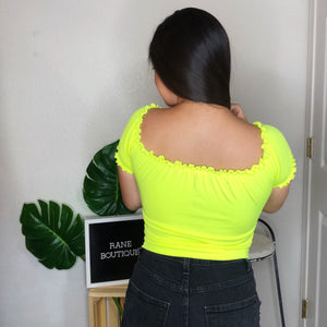 Please Me Top (Neon Yellow)