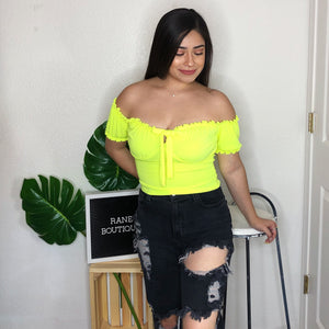 Please Me Top (Neon Yellow)