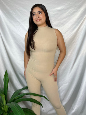 Bramty Jumpsuit (Nude)